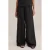 WE Fashion regular waist casual broek zwart