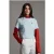 Lyle & Scott Cropped T-shirt Blue Lagoon