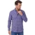 Casa Moda overhemd blauw Comfort Fit geruit