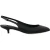 Dolce & Gabbana Zwarte Leren Slingback Hakken Pumps Schoenen