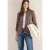 Cecil Dames Blouson in effen kleur in Beige