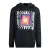 Cavalli Class asymmetrische box-design zwarte hoodie