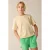 Tumble ’n Dry T-shirt met backprint beige