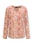 Goldner Blouse  crème / donkerblauw / bruin / oranje