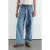 Abstract Wijd Benen Denim Jeans