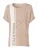 heine Trui  camel / wit