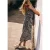 Midijurk met knoopdetail en luipaardprint
