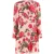 GUESS Rachele Ls Gathered Blurred Roses Print