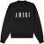 Amiri Bold Core-logo zwart sweatshirt