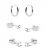 KARMA Jewelry sterling zilveren oorbellen Base