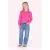 B.Nosy rechtvallende sweater – felroze