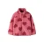 NAME IT MINI teddy jas met hartjes – roze