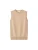 GOBI Cashmere Gebreide bodywarmer ‘Women’s Essential Cashmere Crewneck Vest’  beige