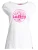 salzhaut Shirt ‘BIIKE – CAMPER’  pink / wit