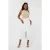 EsQualo Skirt Maxi Cf Split Off White
