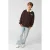 Shoeby sweater met logo – donkerbruin