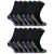 12 Pairs Unisex Zachte Ademende Bamboe Werk Sokken