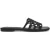 Steve Madden Lotus-cn Sandals Black Leather