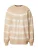 A LOT LESS Sweatshirt ‘Enola’  beige / wit