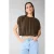 Shoeby cropped top bruin
