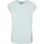 Dames-T-shirt Urban Classics color melange extended shoulder-grandes tailles