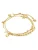 Pilgrim Armband ‘PRISM’  goud / parelwit