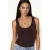 U Kraag Gebreide Tube Top