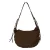 DSTRCT suede schoudertas bruin