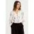 Cache Cache gebloemde blousetop – ecru/rood