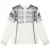 Maison Hotel Blouse lange mouw blanca