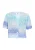 MYMO Gebreid vest  indigo / aqua / lichtblauw / wit