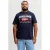 JACK & JONES PLUS SIZE regular fit T-shirt met print – donkerblauw
