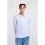 America Today loose gestreepte casual overhemd blauw
