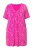 Ulla Popken Shirt  magenta / offwhite