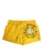 Dolce & Gabbana Gele Nylon Logo Druk Mannen Boxer Shorts Zwemkleding