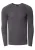 Slim fit fijngebreide biker trui met ronde hals