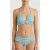 Shiwi Romy Ruffle Bikini Top Porto Tile Fresh Green