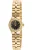 Invicta Wildflower 17065 Dames Horloge – Quartz Uurwerk – Roestvrij Staal met zwarte Wijzerplaat – 21mm