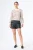 Zwarte leather look short