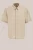 WE Fashion – Heren relaxed fit overhemd van linnenmix – Relaxed Fit – Beige – Linnen –