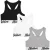Malelions Women Bralette 3-Pack | White/Grey/Black
