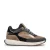 Floris van Bommel Suvi 02.11 gevoerde suède sneakers zwart/taupe