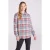Mountain Warehouse Dames/Dames Balsem Geborsteld Flanellen Longline Shirt (Lichtblauw)