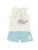 Chicco Set  ecru / sand / lichtblauw / lichtbruin