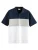 Next Shirt  navy / duifblauw / wit
