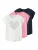 NAME IT Shirt ‘NKFVIGEA’  nachtblauw / rosa / wit