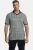 Charles Colby +FIT Collectie geruite loose fit polo EARL STIRLING Plus Size blauw