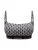 Calvin Klein Swimwear Bikinitop  zwart / wit