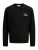 JACK & JONES Sweatshirt ‘JJBRANDON’  rosa / zwart / wit