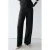 Mango straight leg pantalon – antraciet